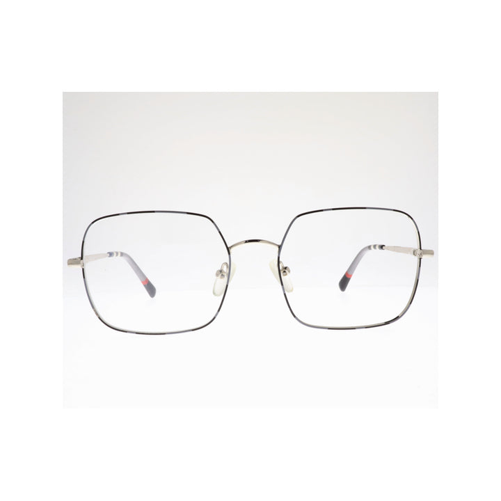 Joy Style For Unisex Metal Eyeglasses Square Shape 54 1261c2 Black Grey