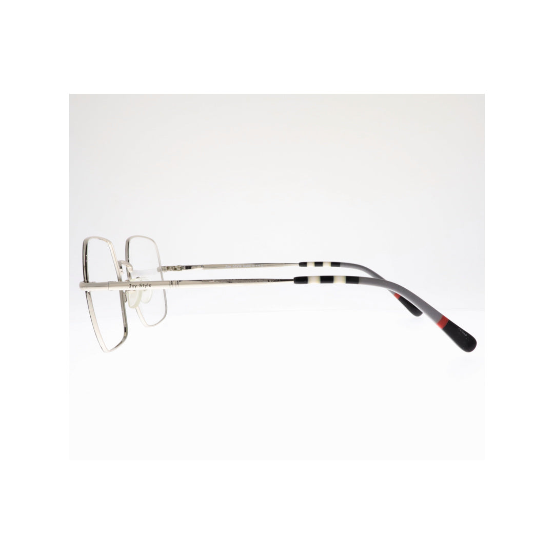 Joy Style For Unisex Metal Eyeglasses Square Shape 54 1261c2 Black Grey