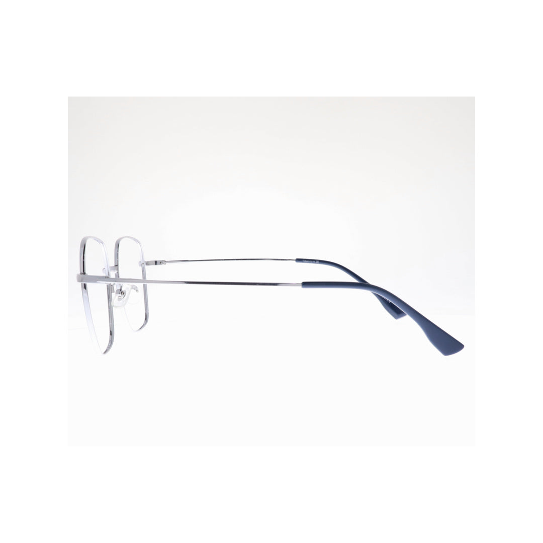 Joy Style For Unisex Metal Eyeglasses Square Shape 54 25011c2 Silver