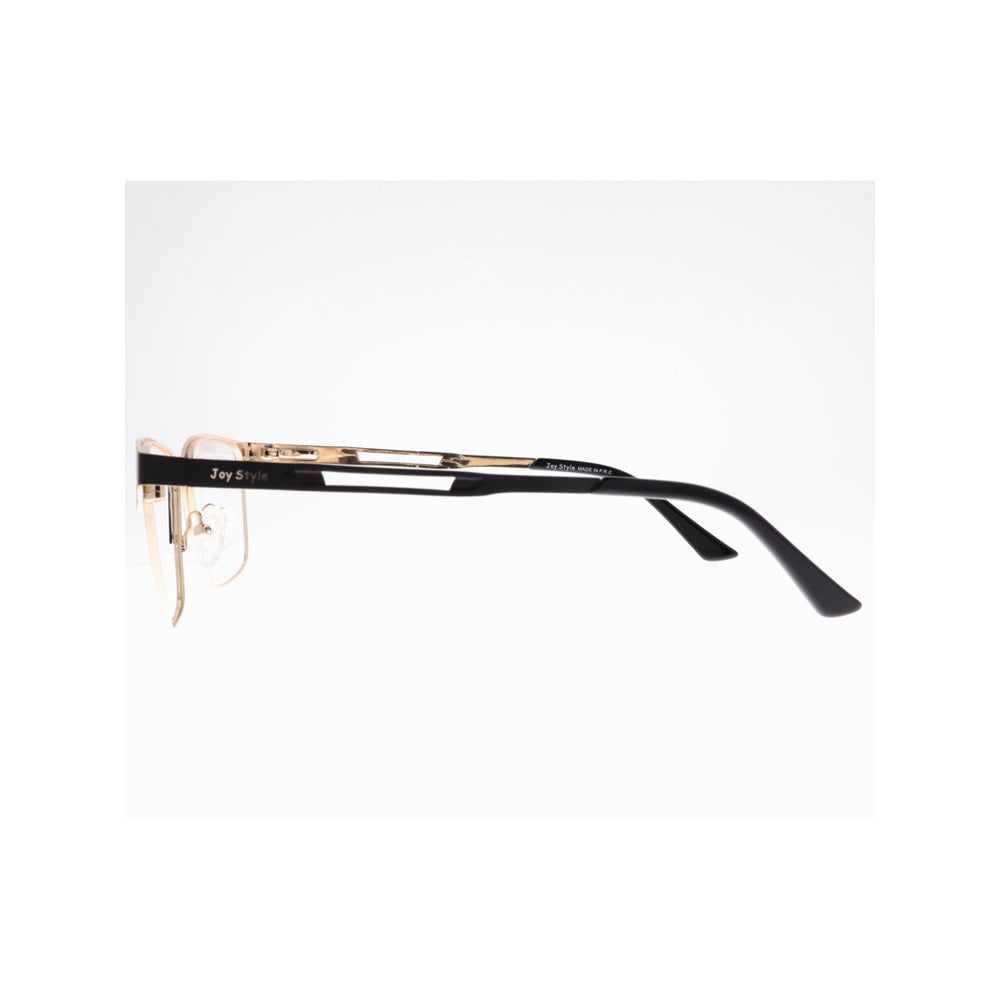 Joy Style For Unisex Metal Eyeglasses Square Shape 54 Old1167mc2 Black Gold