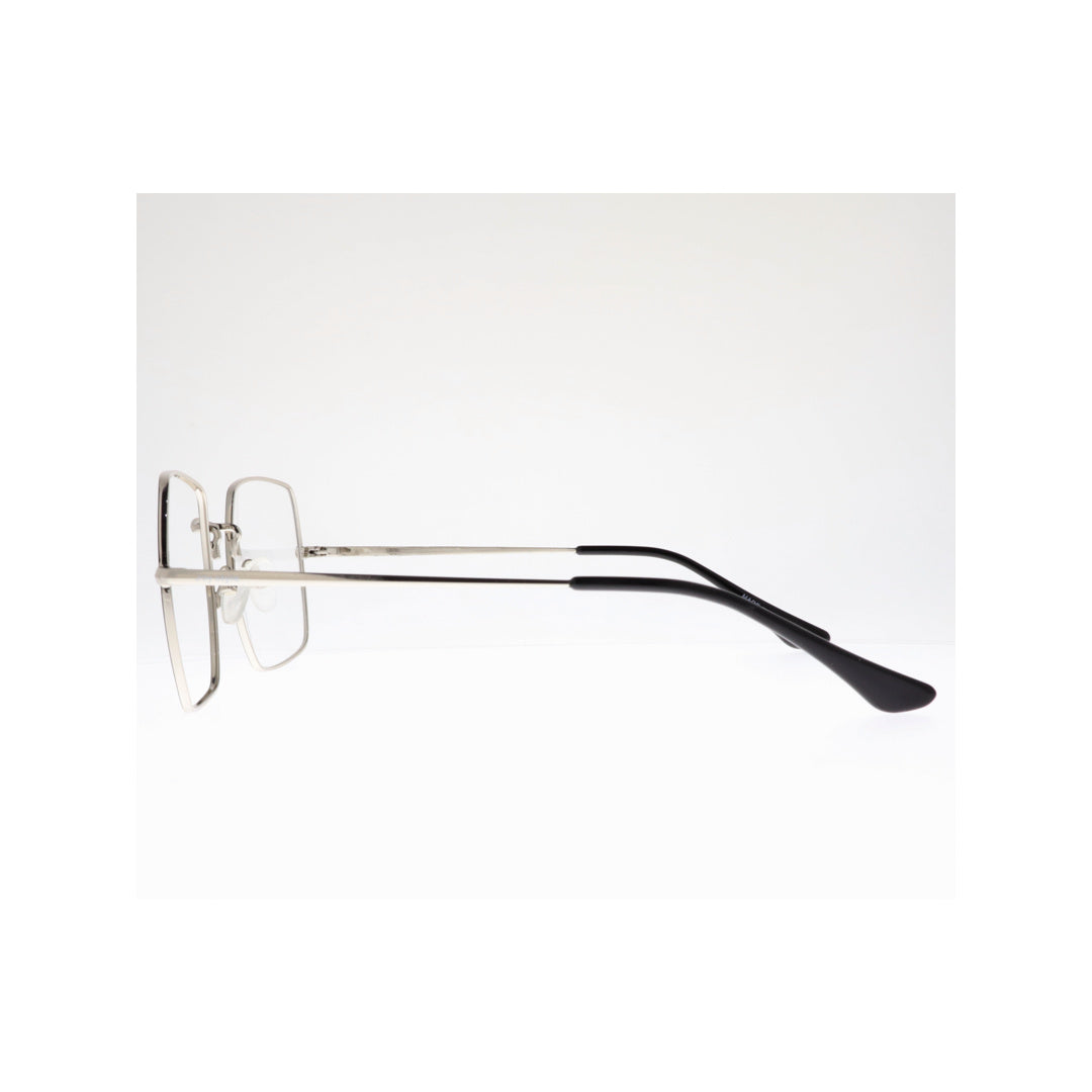 Joy Style For Unisex Metal Eyeglasses Square Shape 54 Rb1971c6 Black Silver