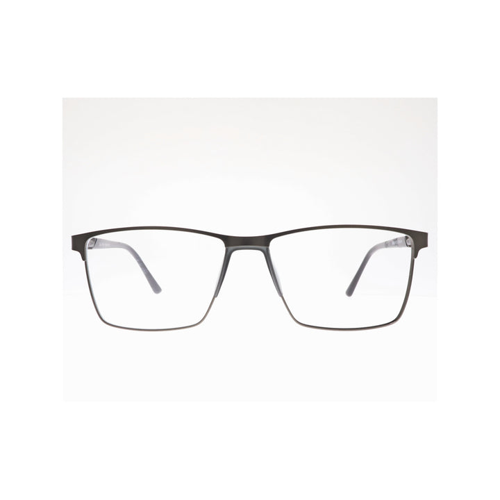 Joy Style For Unisex Metal Eyeglasses Square Shape 55 Ca8203mc2 Gunmetal