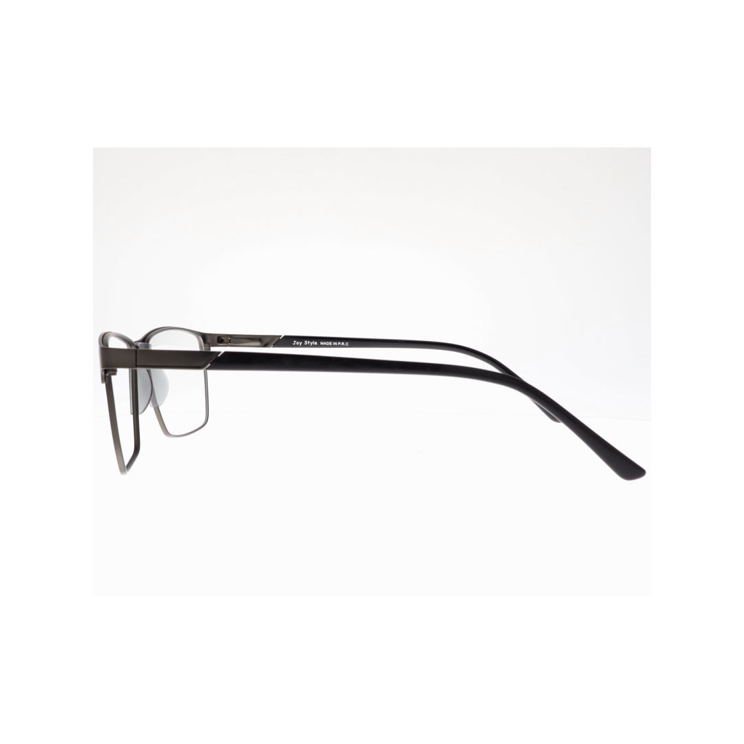 Joy Style For Unisex Metal Eyeglasses Square Shape 55 Ca8203mc2 Gunmetal
