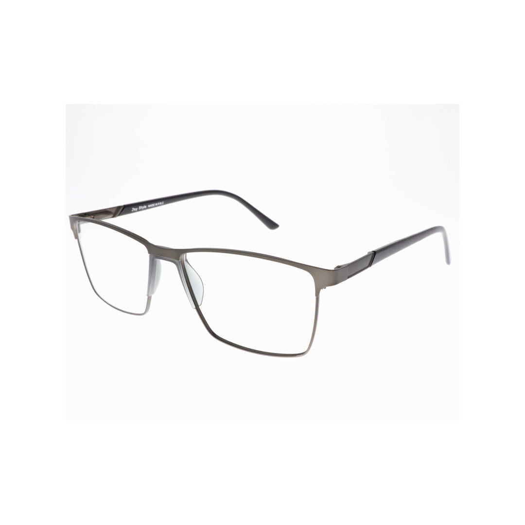 Joy Style For Unisex Metal Eyeglasses Square Shape 55 Ca8203mc2 Gunmetal