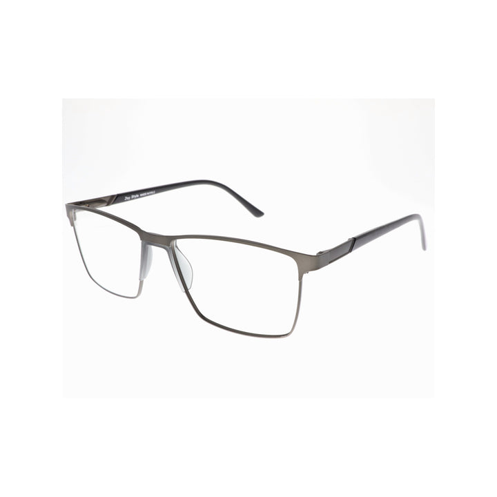 Joy Style For Unisex Metal Eyeglasses Square Shape 55 Ca8203mc2 Gunmetal