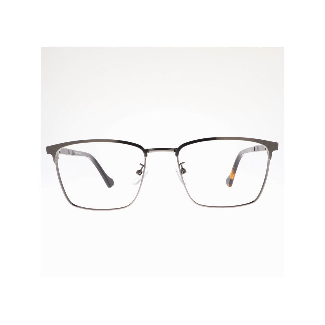 Joy Style For Unisex Metal Eyeglasses Square Shape Size 53 8201c2 Gunmetal