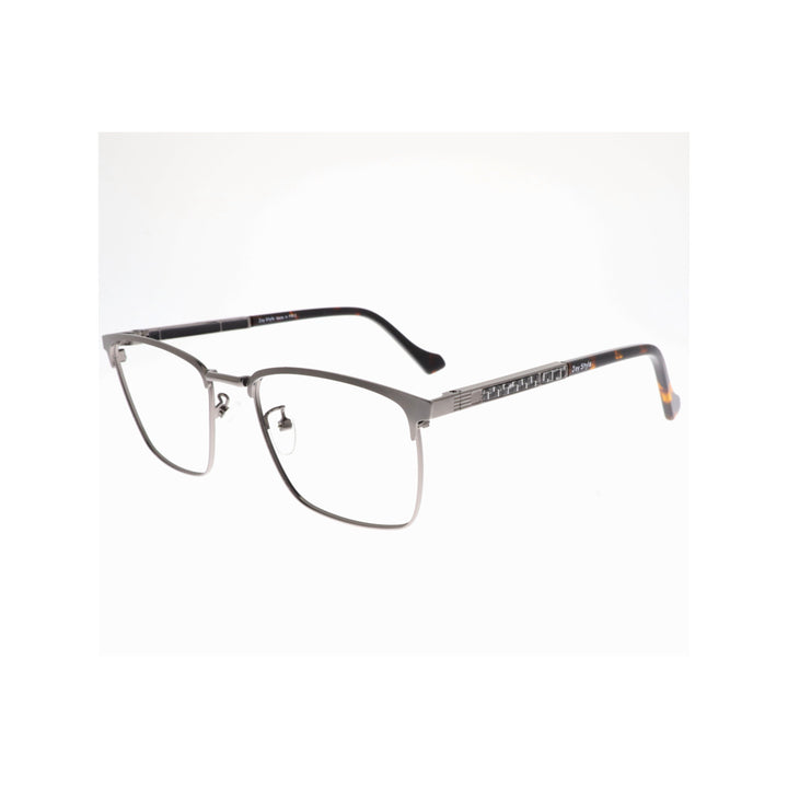 Joy Style For Unisex Metal Eyeglasses Square Shape Size 53 8201c2 Gunmetal