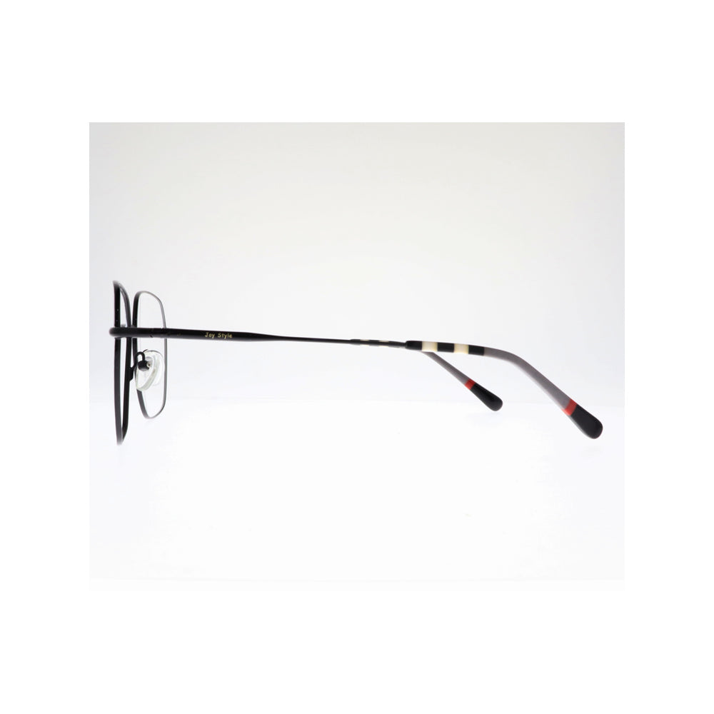 Joy Style For Unisex Metal Eyeglasses Square Shape Size 54 1256c5 White Black