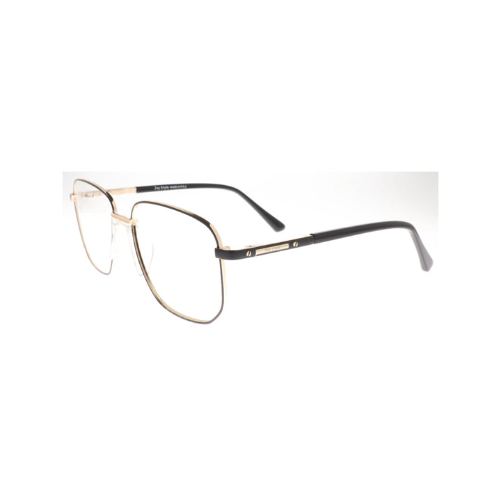 Joy Style For Unisex Metal Eyeglasses Square Size 55 6409c1 Black Gold