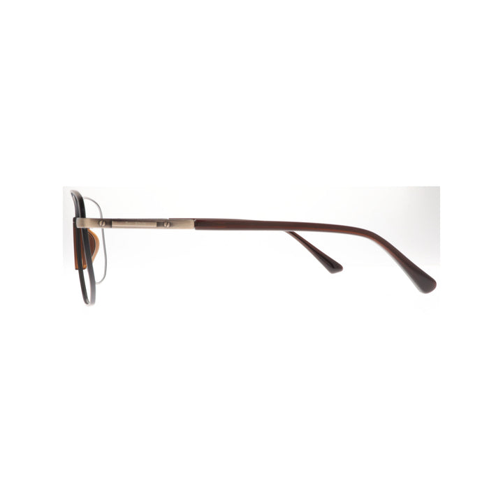 Joy Style For Unisex Metal Eyeglasses Square Size 55 6409c3 Bronze