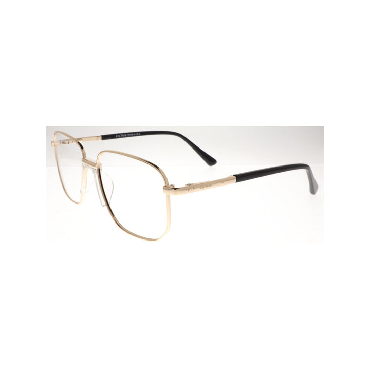Joy Style For Unisex Metal Eyeglasses Square Size 55 6409c5 Gold