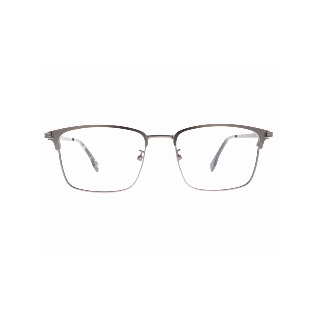 Joy Style For Unisex Metal Eyeglasses Square Size 55 8219c2 Gunmetal