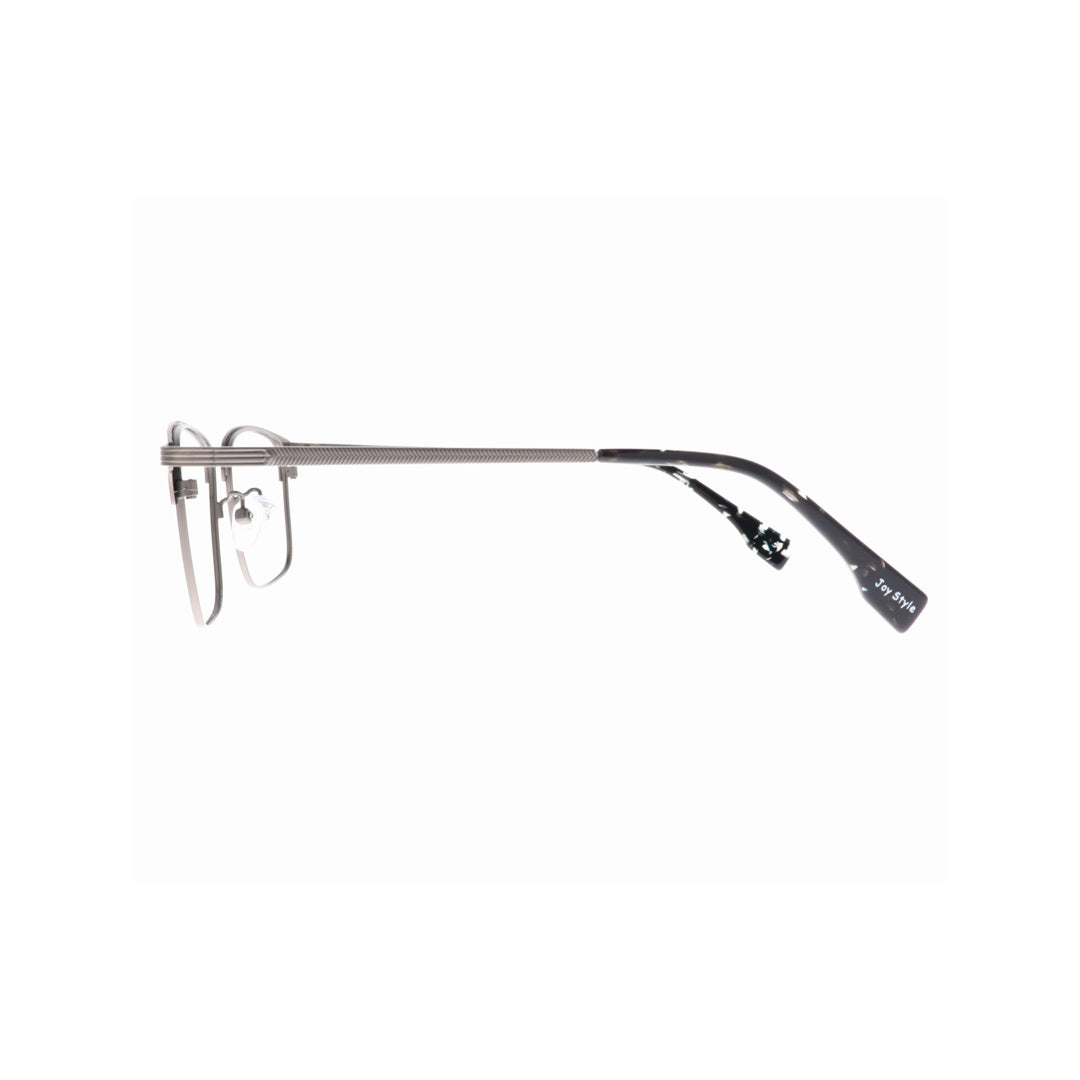 Joy Style For Unisex Metal Eyeglasses Square Size 55 8219c2 Gunmetal