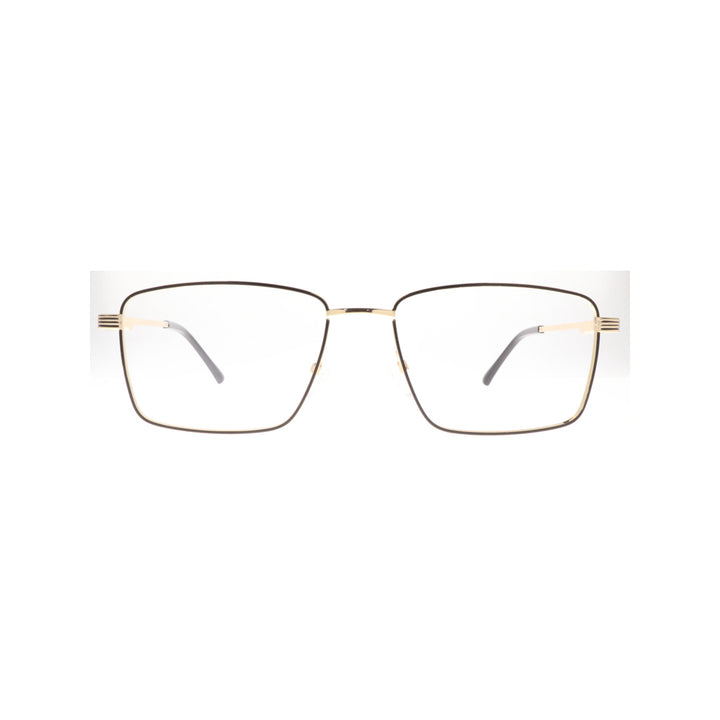 Joy Style For Unisex Metal Eyeglasses Square Size 55 8878c6 Brown Gold