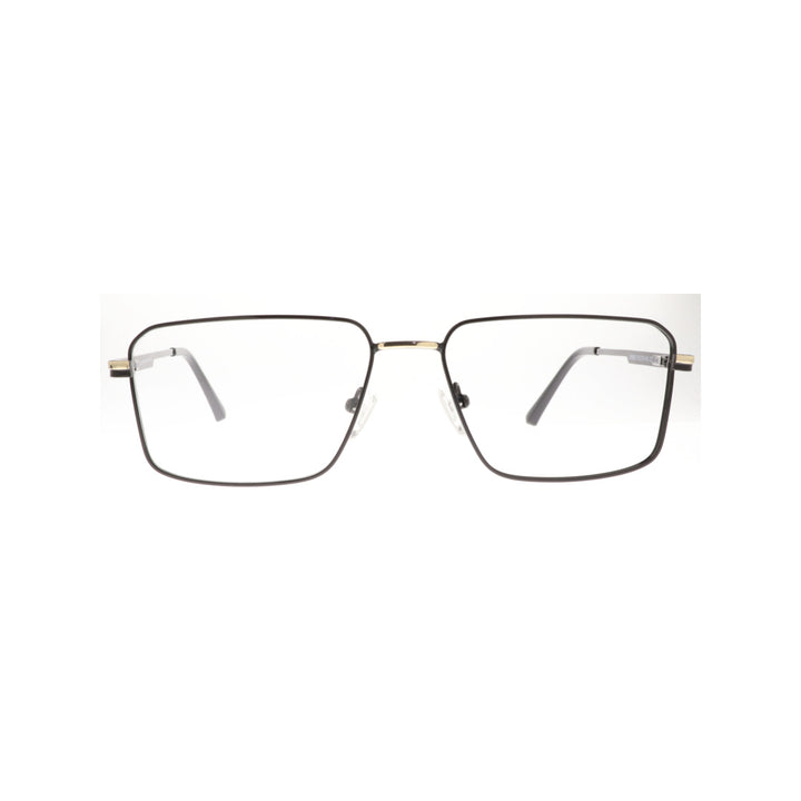 Joy Style For Unisex Metal Eyeglasses Square Size 56 8802c1 Black