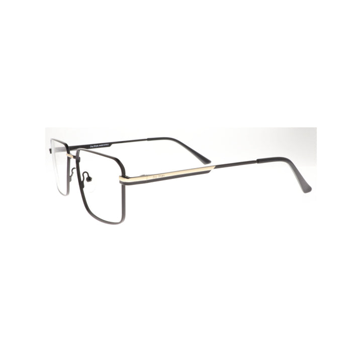 Joy Style For Unisex Metal Eyeglasses Square Size 56 8802c1 Black