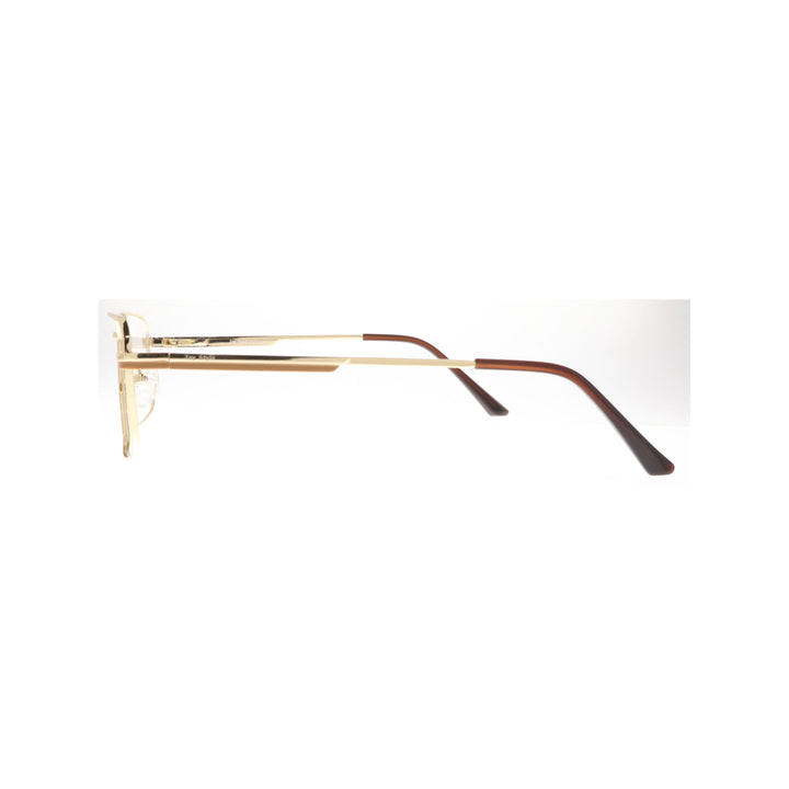 Joy Style For Unisex Metal Eyeglasses Square Size 56 8802c5 Gold