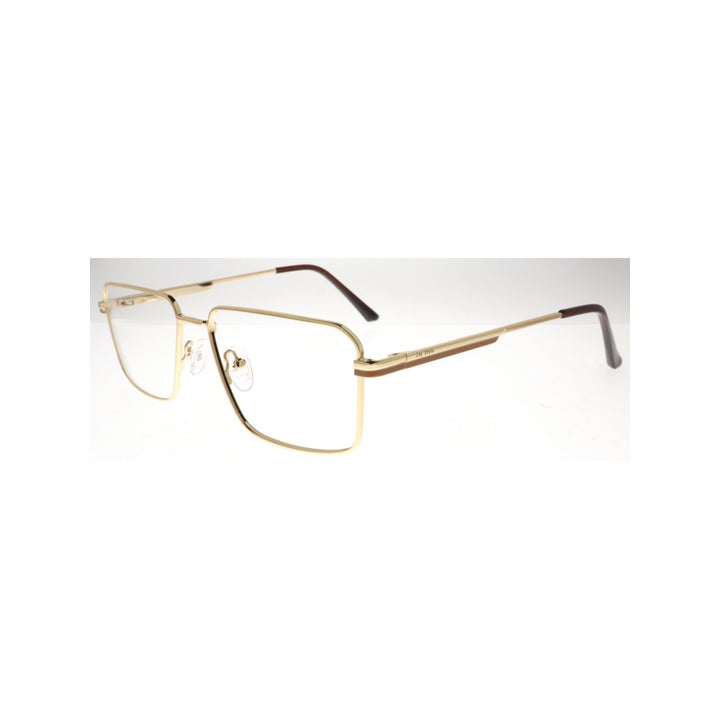 Joy Style For Unisex Metal Eyeglasses Square Size 56 8802c5 Gold