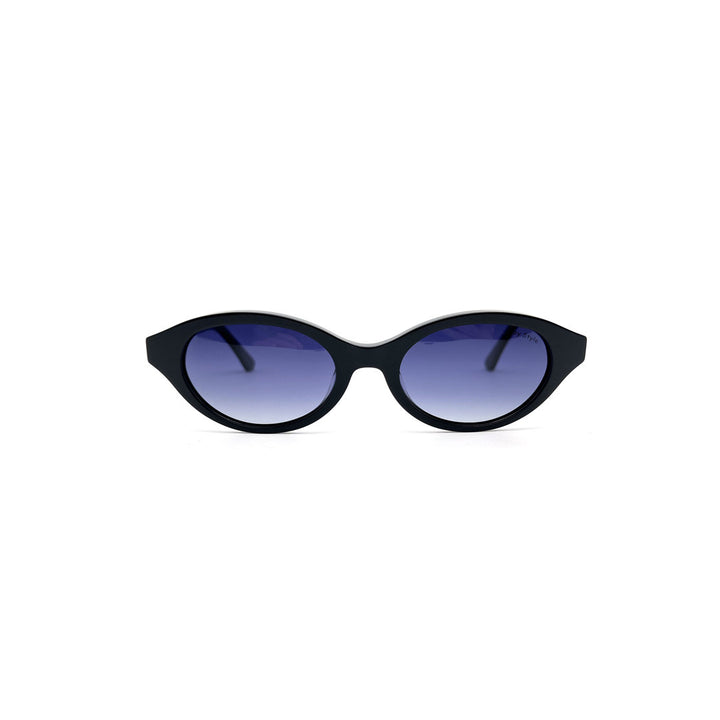 Joy Style For Unisex Oval Acetate Sunglasses Gold Temple C1 52-20-145