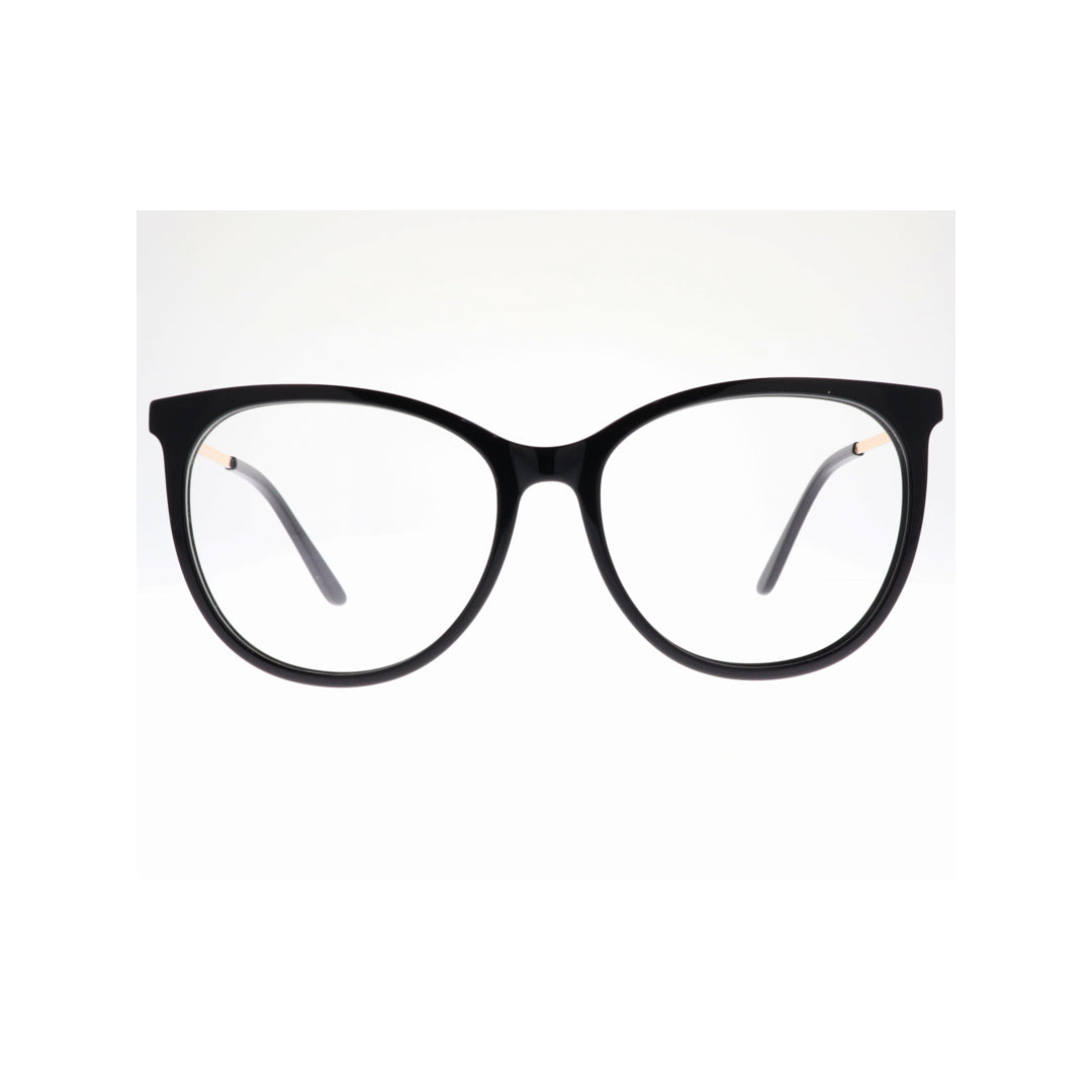 Joy Style For Women Eyeglasses Round Shape 53 9004c1 Black