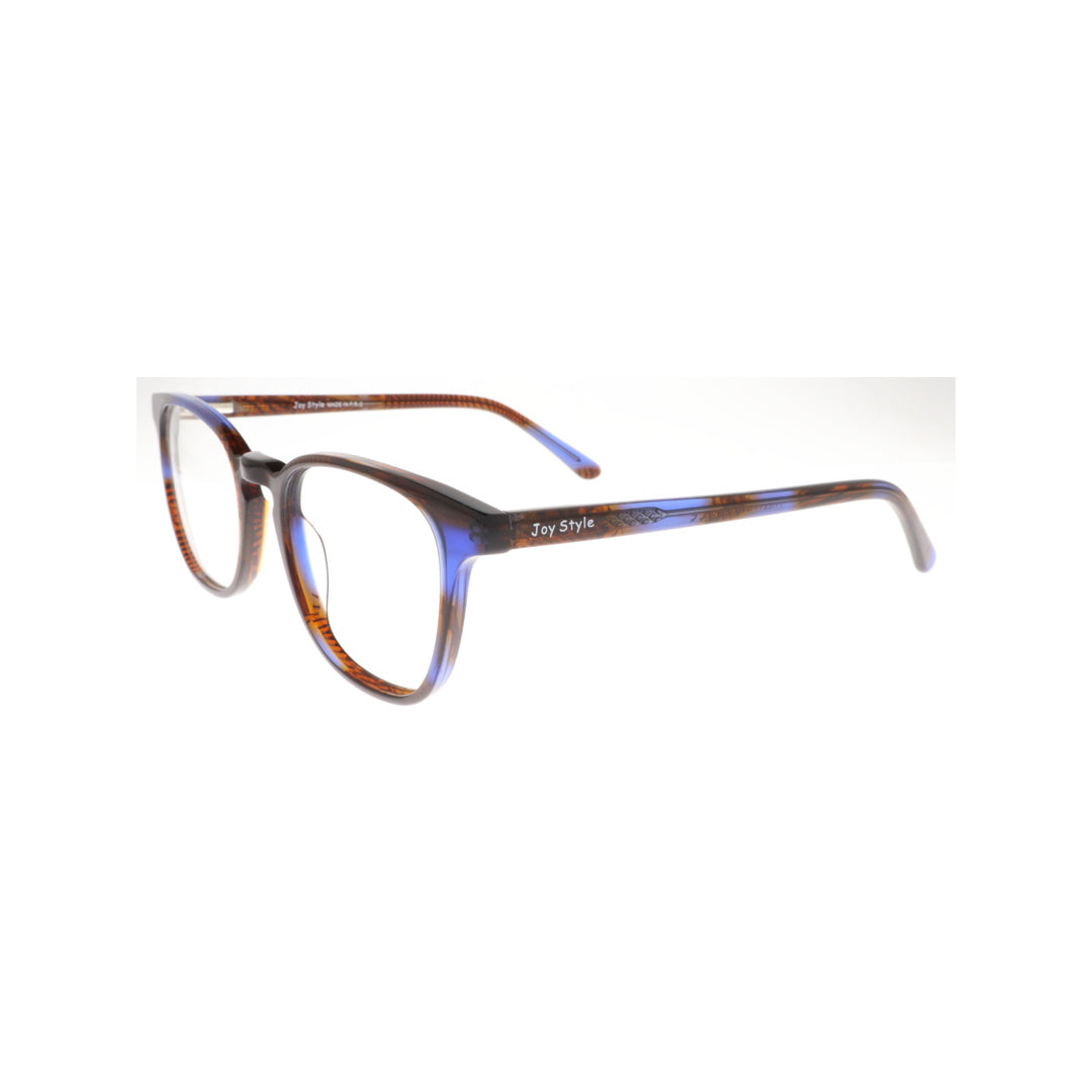 Joy Style For Women Eyeglasses Soft Square Shape Size 51 2211c2 Brown Blue