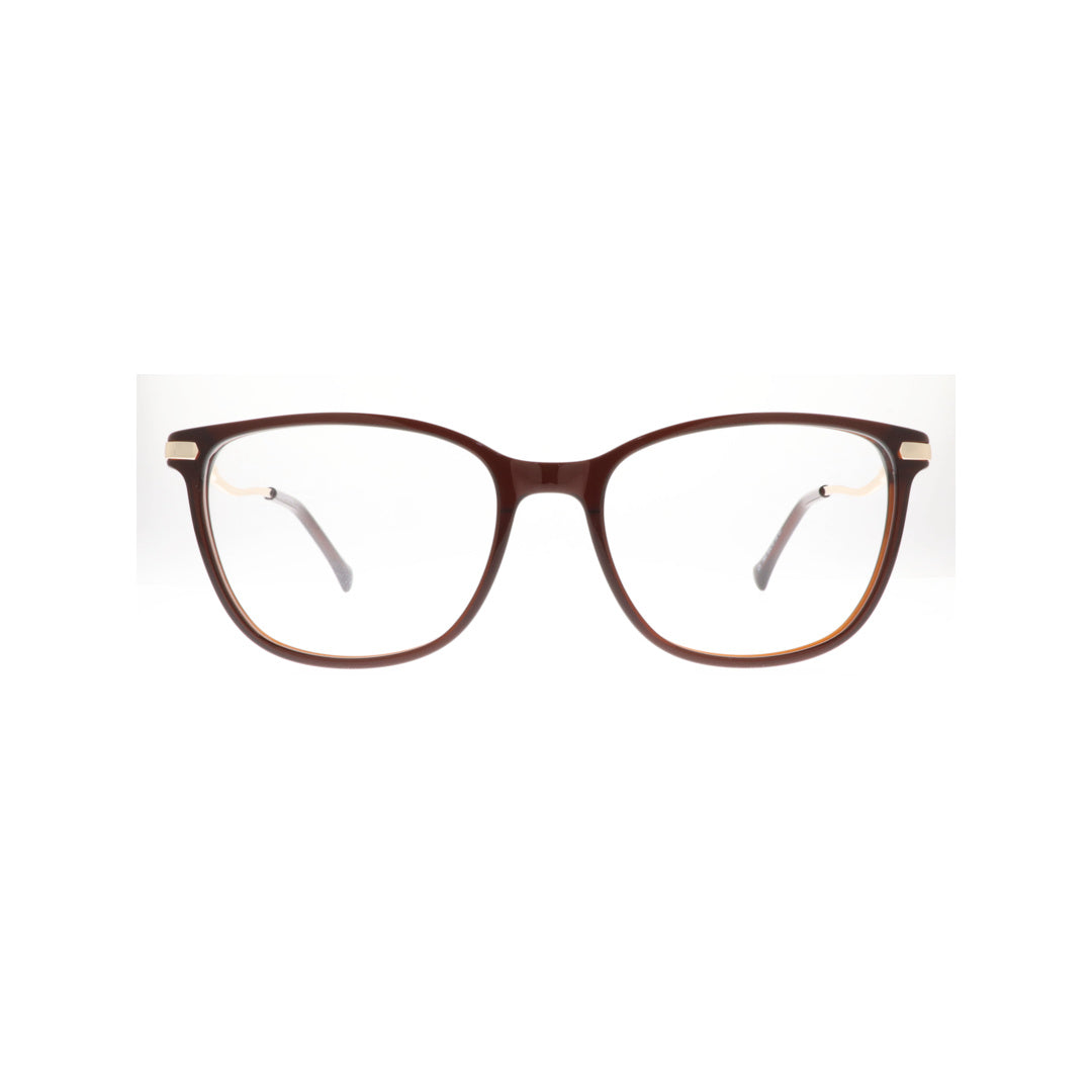 Joy Style For Women Eyeglasses Soft Square Size 50 7903c3 Brown