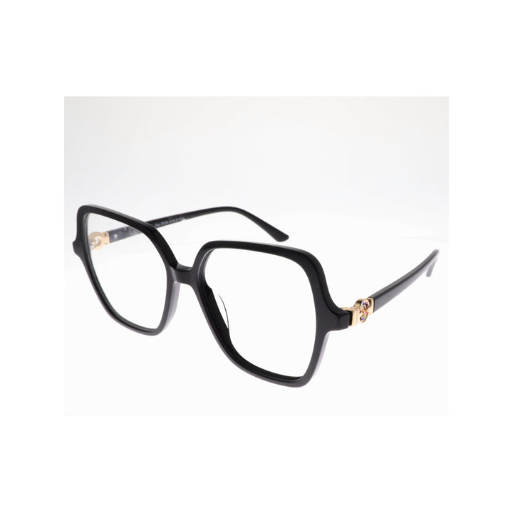 Joy Style For Women Eyeglasses Square Shape Size 53 Glf8080c1 Black