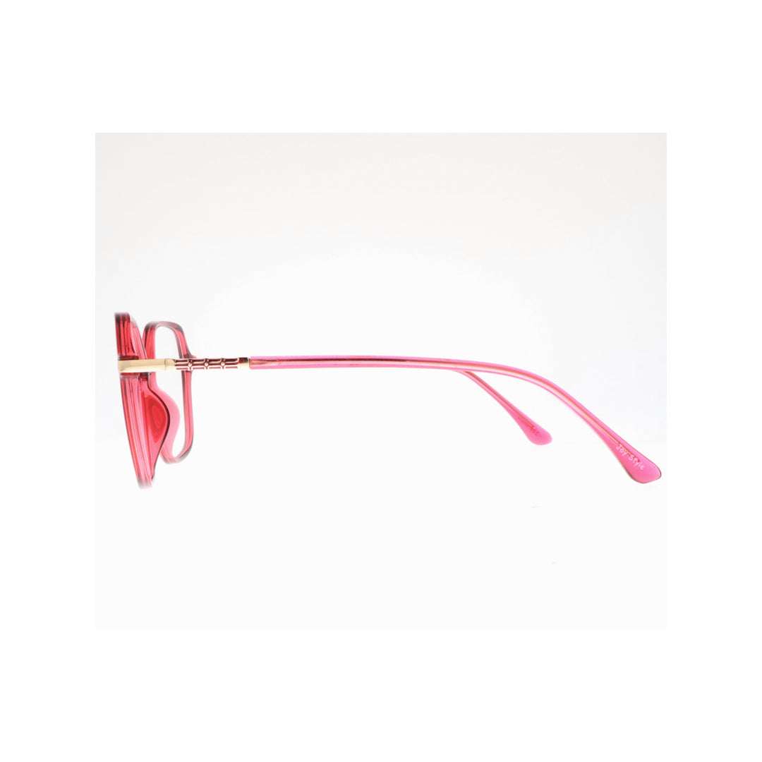 Joy Style For Women Eyeglasses Square Shape Size 53 Gz1214c4 Pink