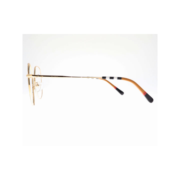 Joy Style For Women Metal Eyeglasses Round Shape Size 51 10005c1 Black Yellow