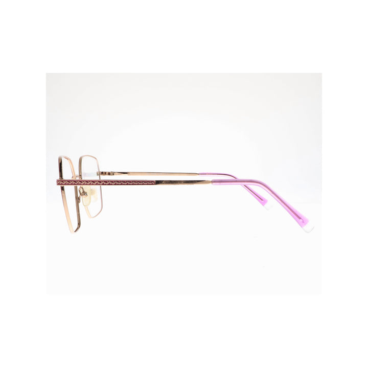 Joy Style For Women Metal Eyeglasses Square Shape 50 3611c8 Pink