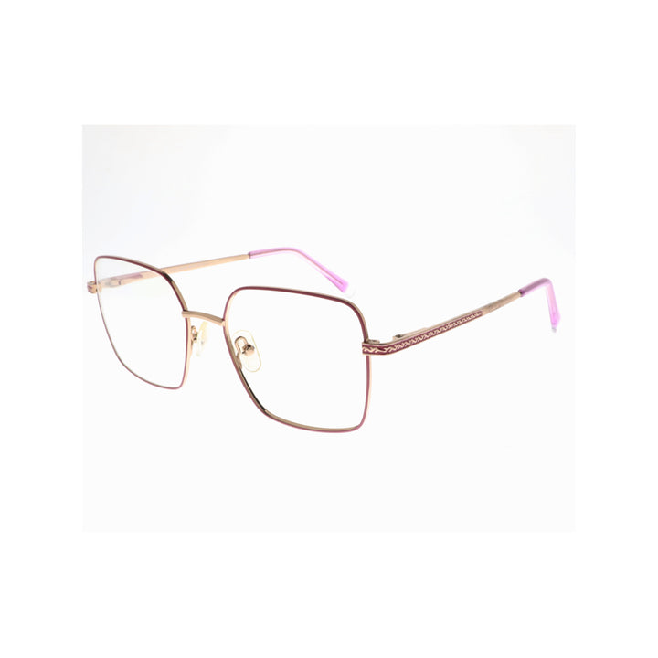 Joy Style For Women Metal Eyeglasses Square Shape 50 3611c8 Pink