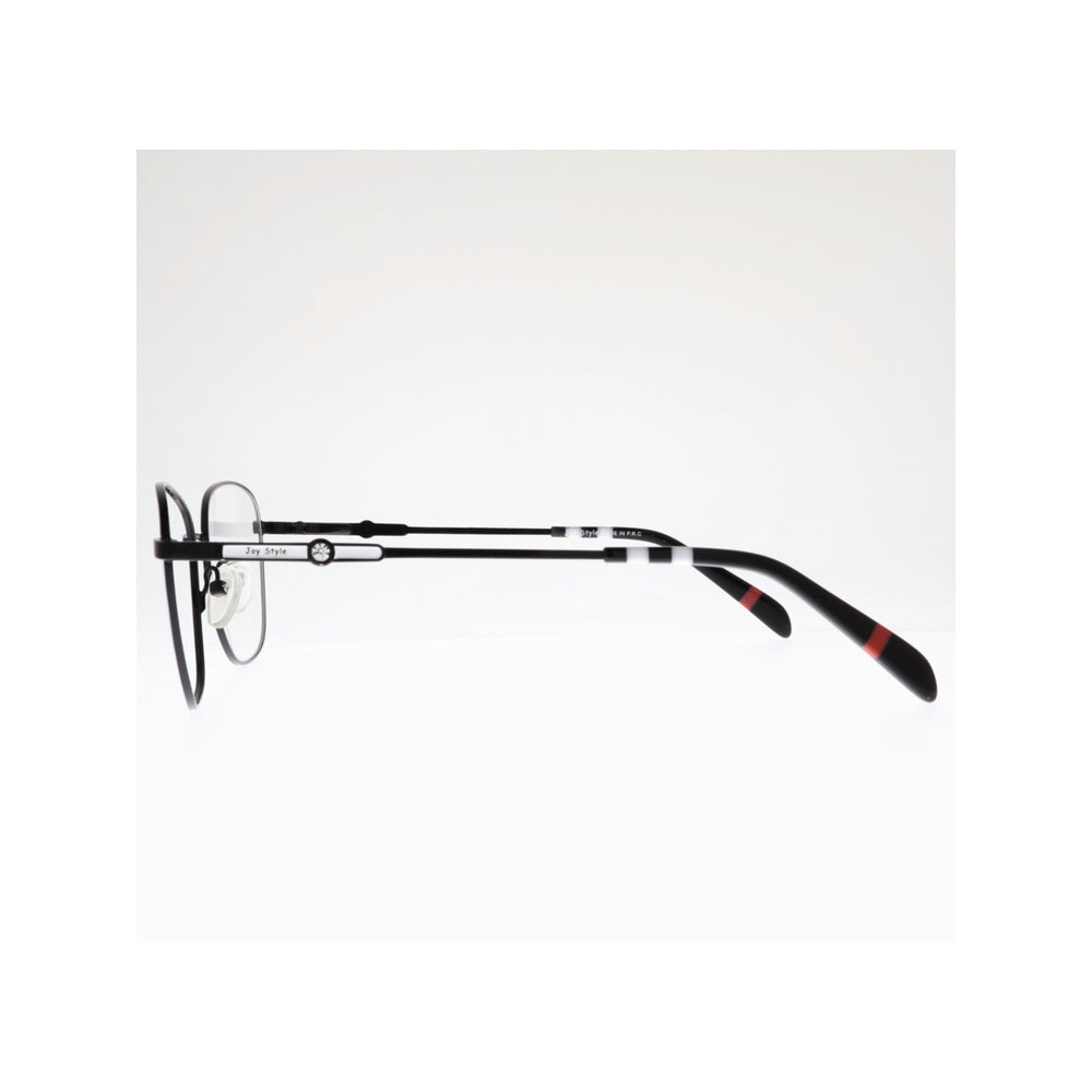 Joy Style For Women Metal Eyeglasses Square Shape 54 3008c3 Black White
