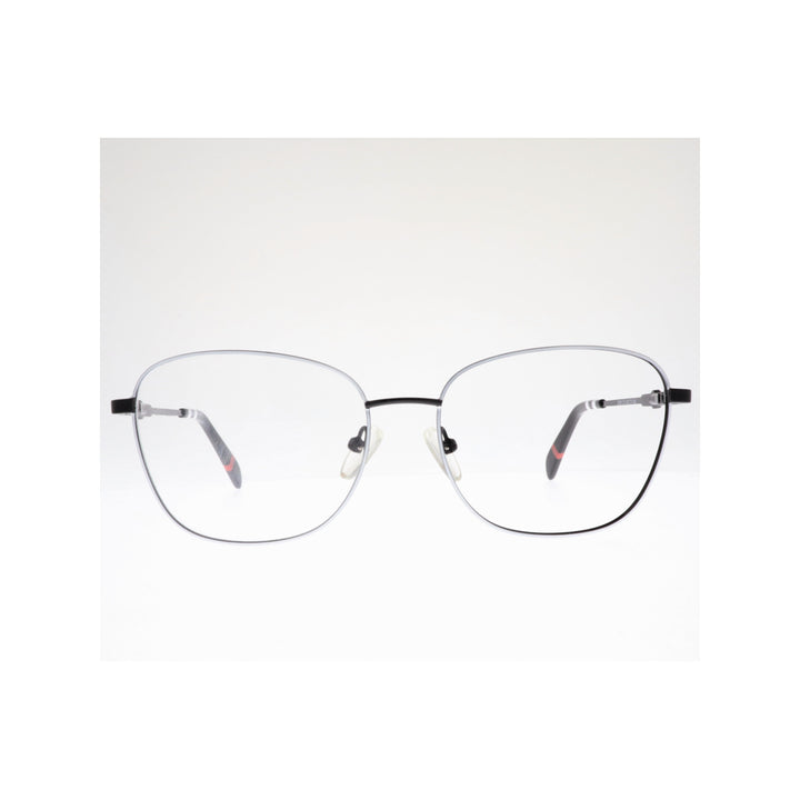 Joy Style For Women Metal Eyeglasses Square Shape 54 3008c3 Black White