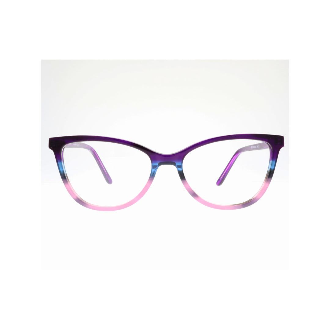 Joy Style For Women's Eyeglasses Cat Eye Size 50 35106c2 Purple Pink Gradient