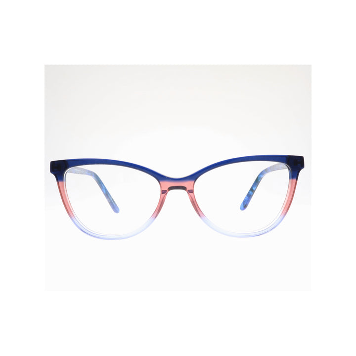 Joy Style For Women's Eyeglasses Cat Eye Size 50 Zf35106c6 Blur Hazel