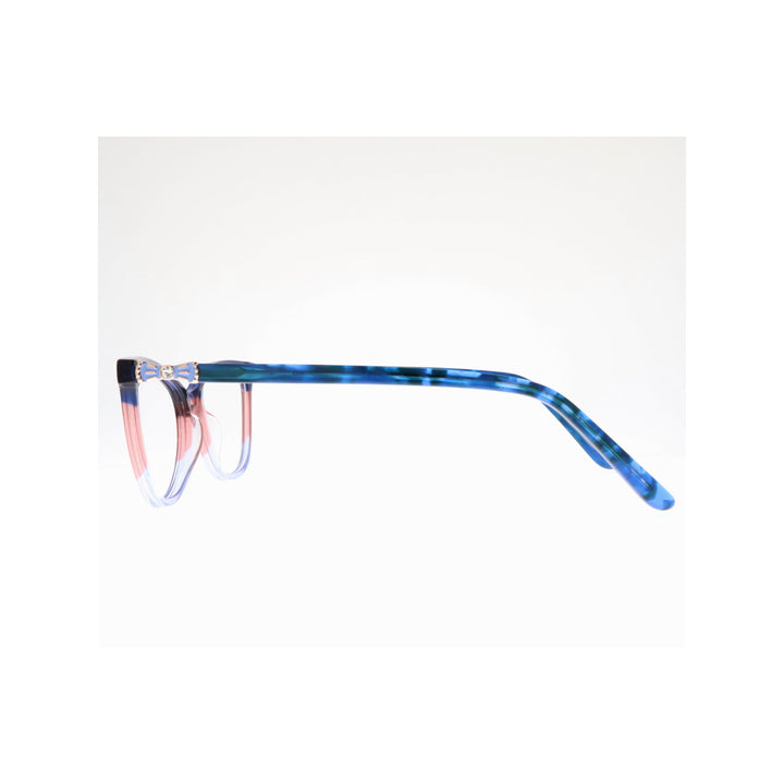 Joy Style For Women's Eyeglasses Cat Eye Size 50 Zf35106c6 Blur Hazel