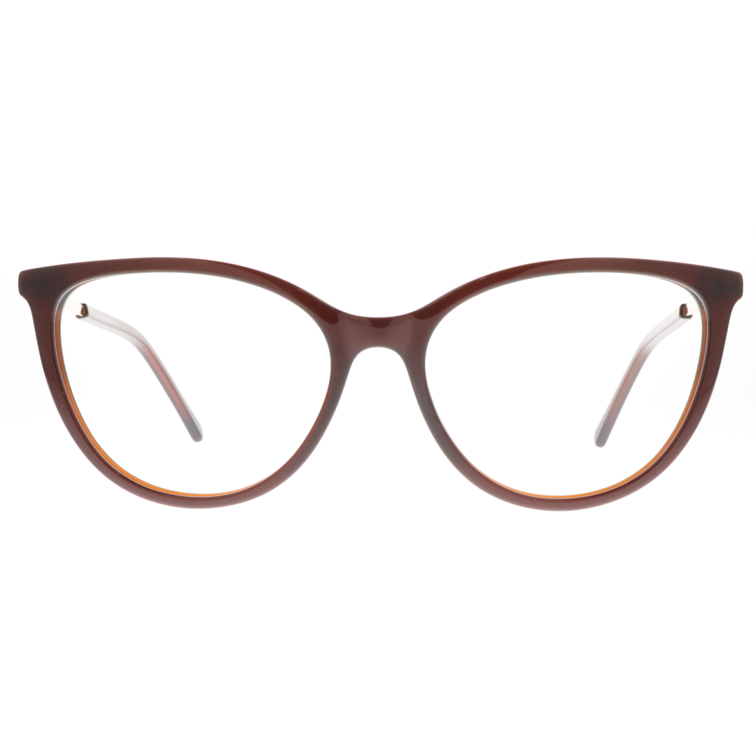 Joy Style For Women's Eyeglasses Cat Eye Size 51 7912c4 Brown