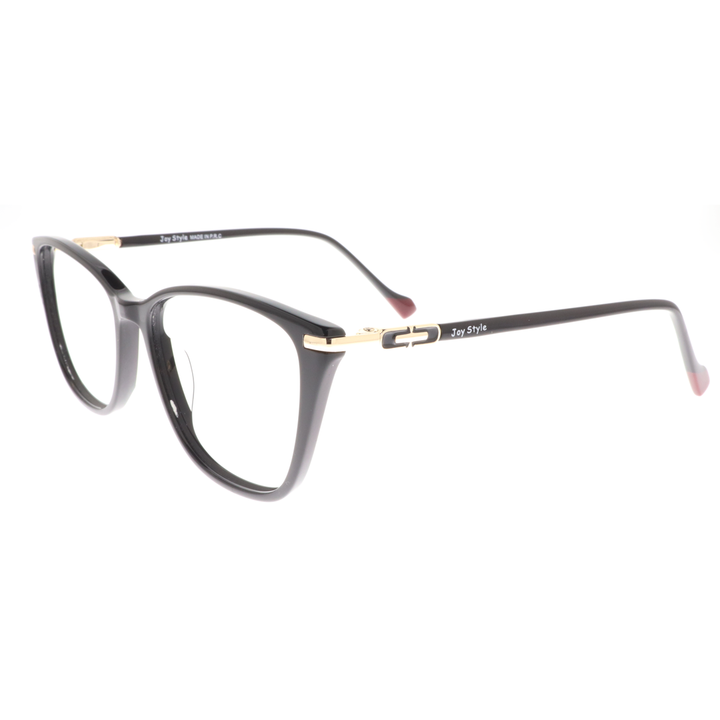 Joy Style For Women's Eyeglasses Cat Eye Size 52 5305c1 Black