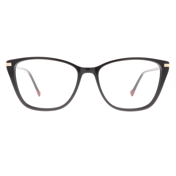 Joy Style For Women's Eyeglasses Cat Eye Size 52 5305c1 Black