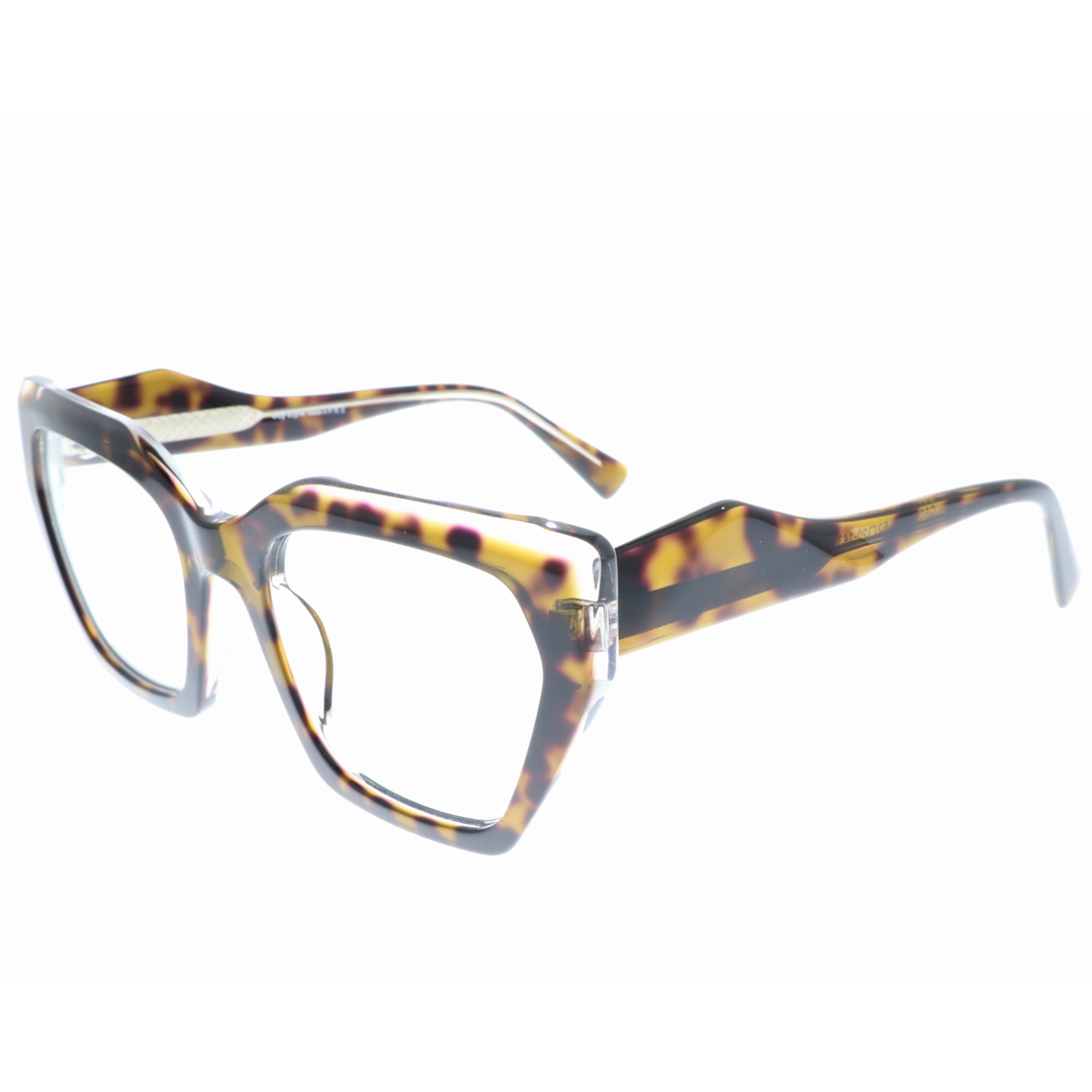 Joy Style For Women's Eyeglasses Cat Eye Size 52 6063c2 Light Tortoiseshell