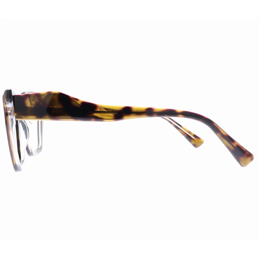 Joy Style For Women's Eyeglasses Cat Eye Size 52 6063c2 Light Tortoiseshell