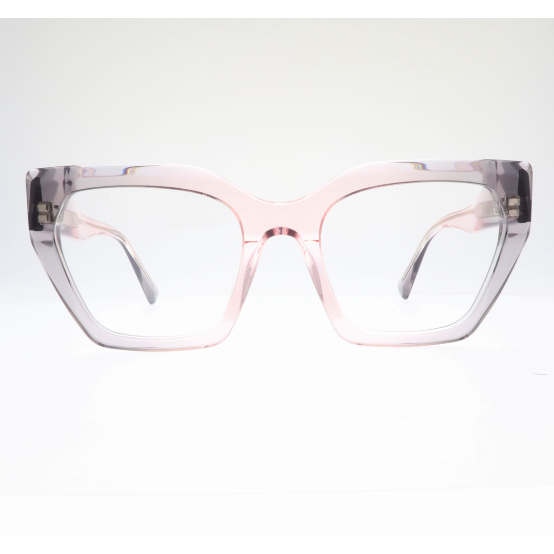 Joy Style For Women's Eyeglasses Cat Eye Size 52 6063c4 Grey Pink