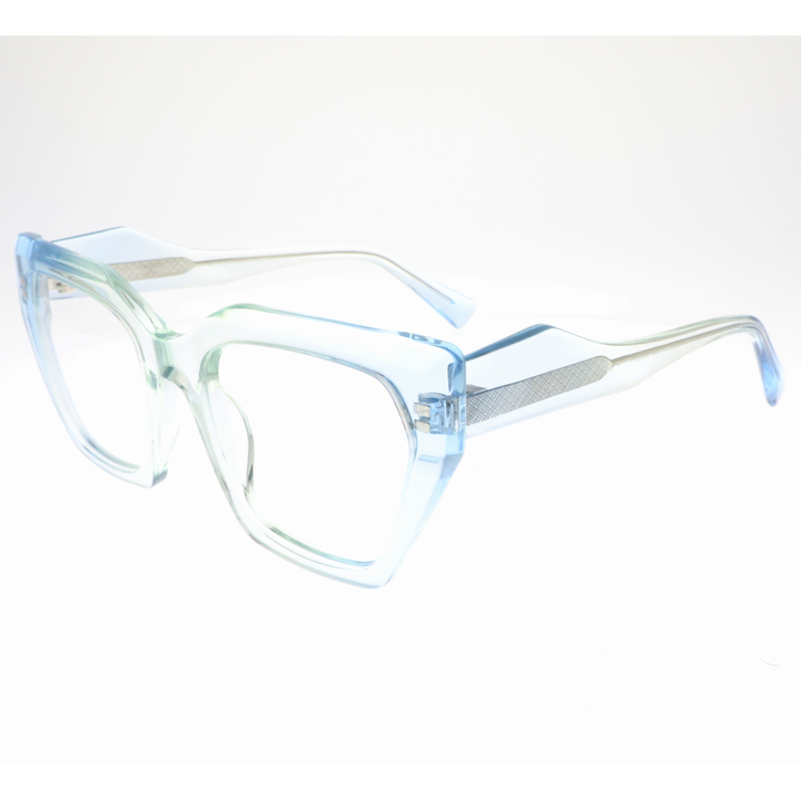 Joy Style For Women's Eyeglasses Cat Eye Size 52 6063c5 Light Blue