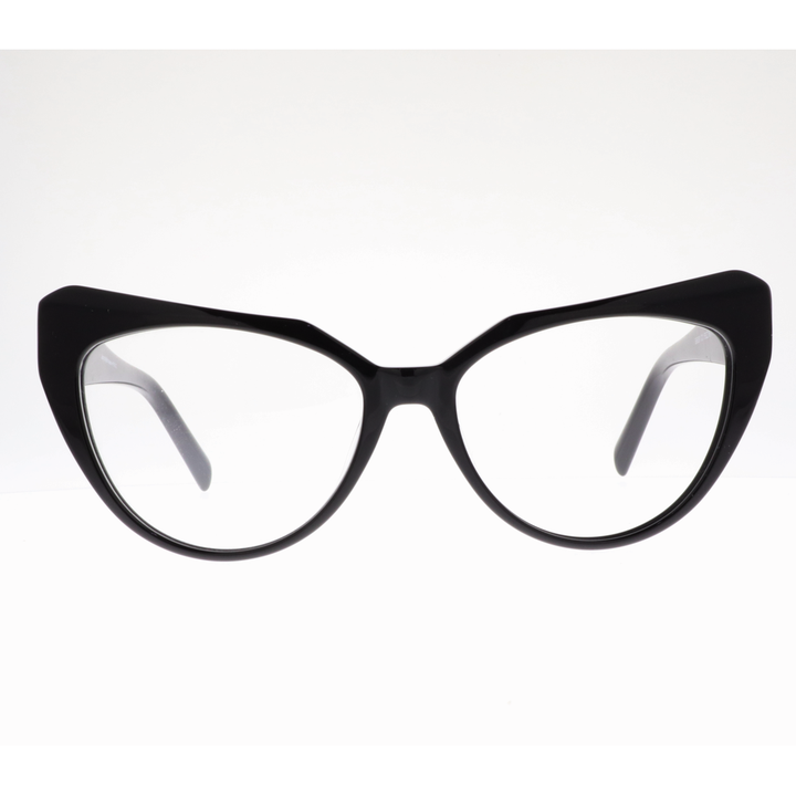 Joy Style For Women's Eyeglasses Cat Eye Size 53 G6061c1 Black