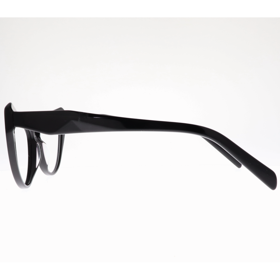 Joy Style For Women's Eyeglasses Cat Eye Size 53 G6061c1 Black