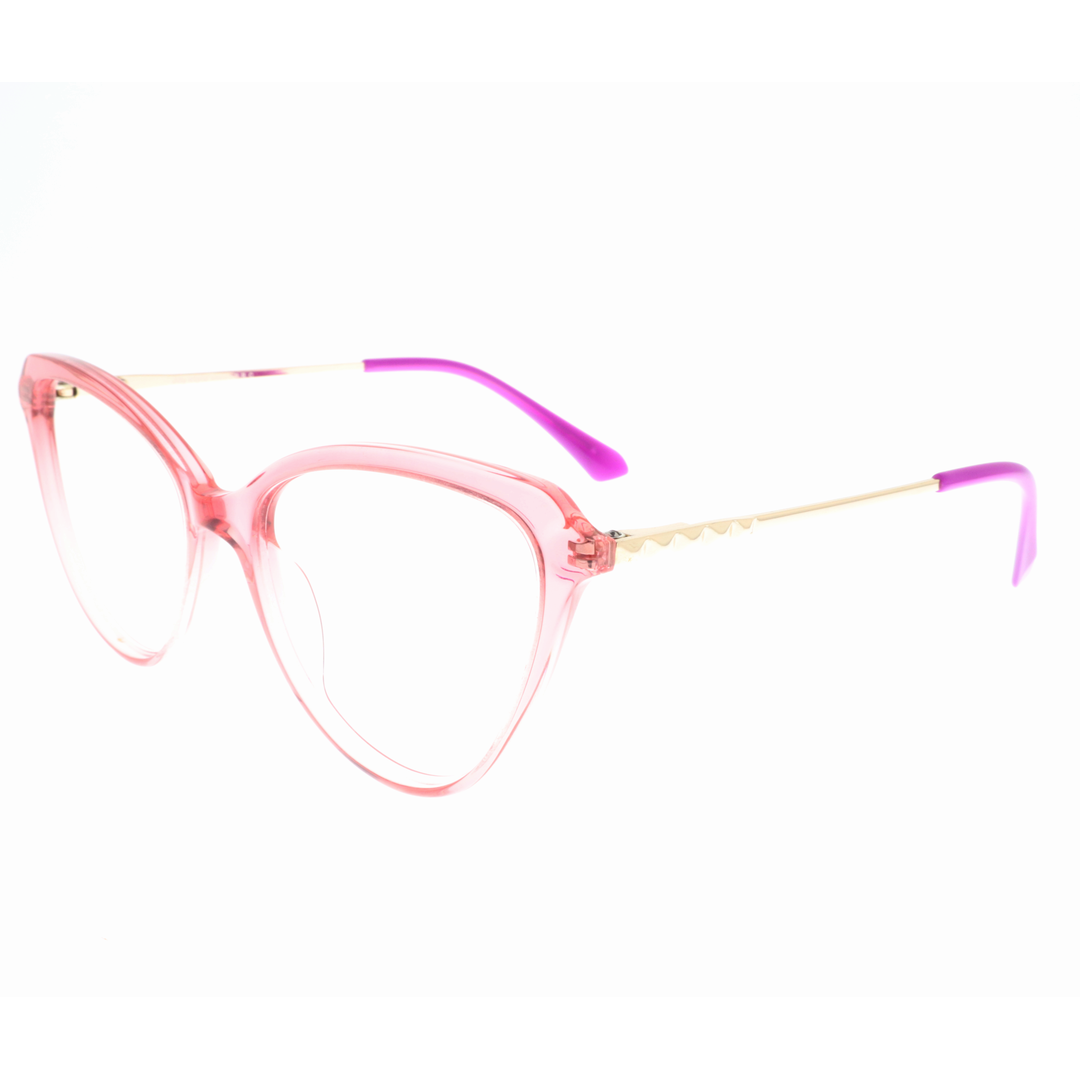 Joy Style For Women's Eyeglasses Cat Eye Size 54 2101c4 Pink