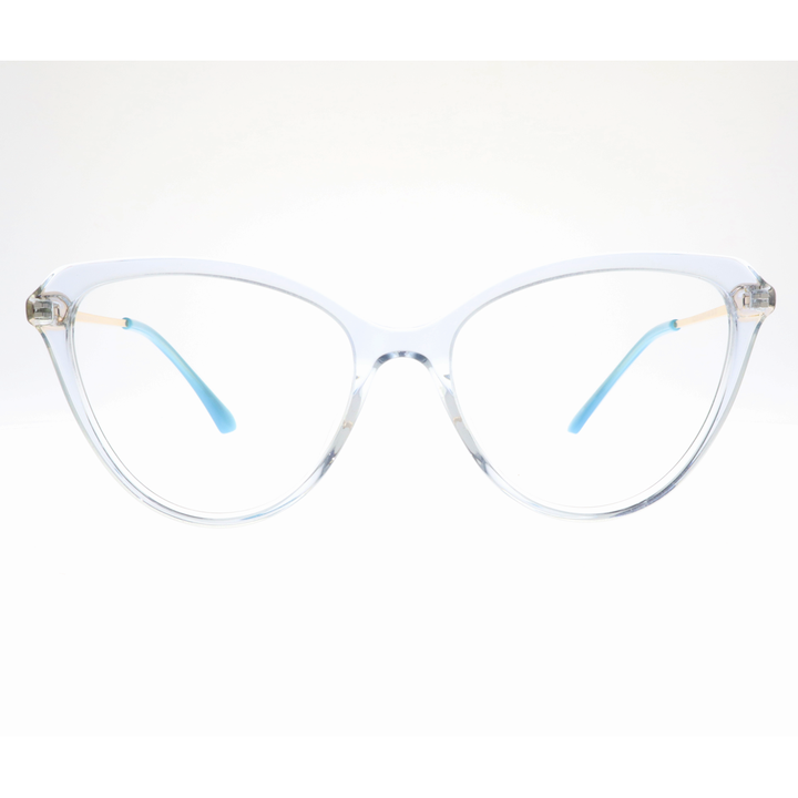 Joy Style For Women's Eyeglasses Cat Eye Size 54 2101c5 Light Blue