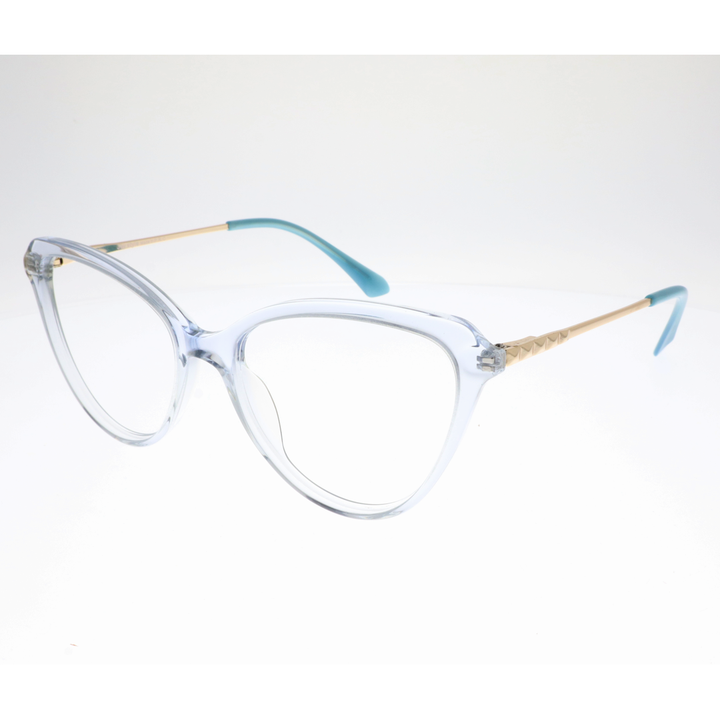 Joy Style For Women's Eyeglasses Cat Eye Size 54 2101c5 Light Blue