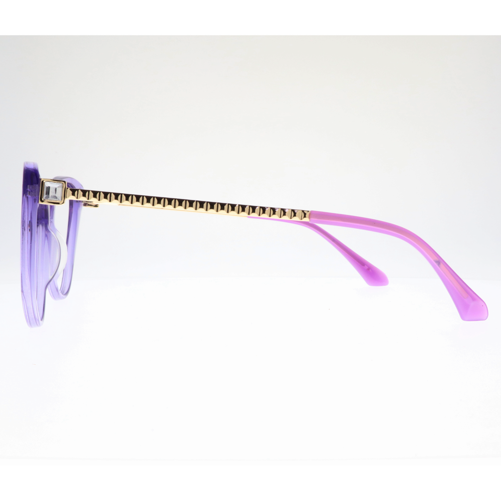 Joy Style For Women's Eyeglasses Cat Eye Size 54 2104c2 Violet