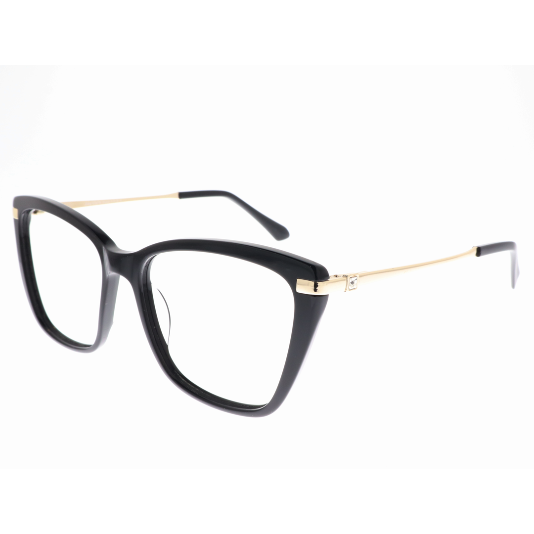 Joy Style For Women's Eyeglasses Cat Eye Size 54 2108c1 Black